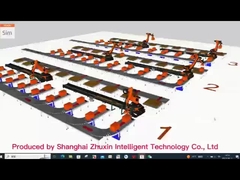 Wandmontierender Roboter Linearbahnroboter Lineareinheit mit 300-1000 KG Nutzlast