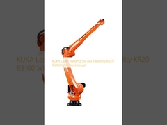 KUKA Laserschweißung Sechs Achsen Flexibilität KR20 R3100 mit Arbeitsbild