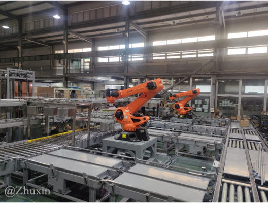 Wie integriert man Palletizer mit Robotersimulationssoftware KUKA kr180pa
