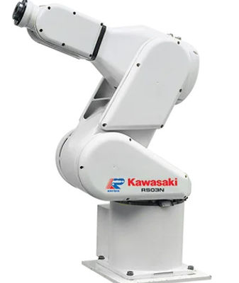 Kawasaki Roboterarm RS003N zur Handhabung, zum Be- und Entladen sowie zum Kleben