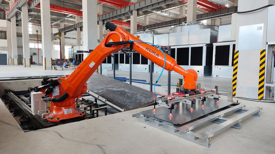 KUKA Roboter 210kg 2696mm Hohe Stabilität und Flexibilität beim Biegen von Blechmetall