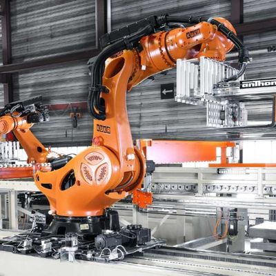 KR 1000 1300 Titan Pa Schwerlastfahrzeug mit sechs Achsen KUKA Roboter-Kollisionsvermeidung